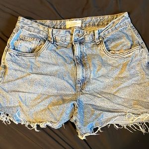 Denim Cotton On Shorts